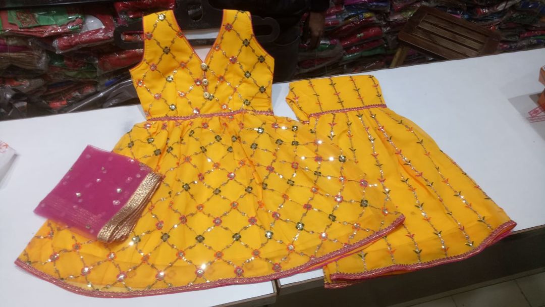 Post image I'm manufacturer and wholesaler for kids Punjabi suit