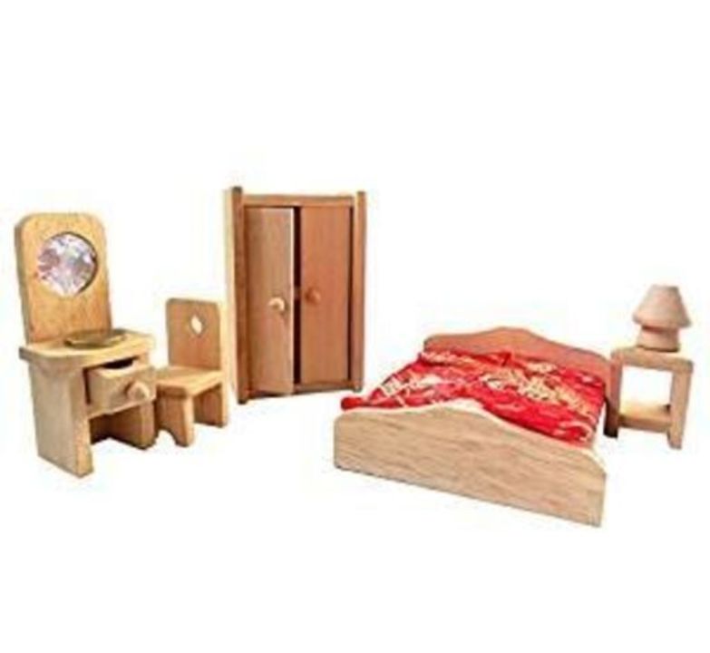 Wooden doll house furniture bedroom  uploaded by Shubh enterprises on 11/20/2021
