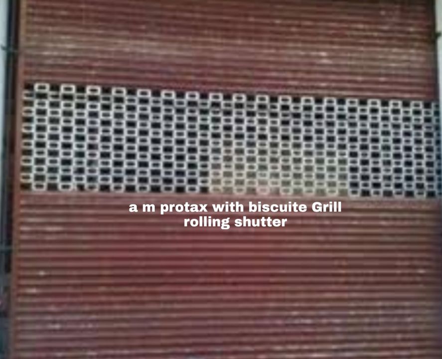 Biscuite grill rolling shutter  uploaded by Am protax motorised rolling shutter on 11/20/2021