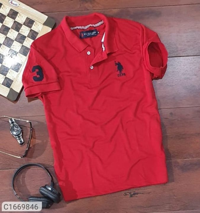 Us polo t-shirt cotton uploaded by business on 11/21/2021