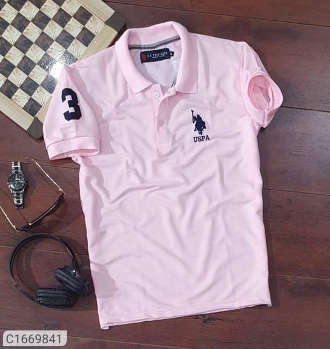 Us polo t-shirt cotton uploaded by Komal garments on 11/21/2021