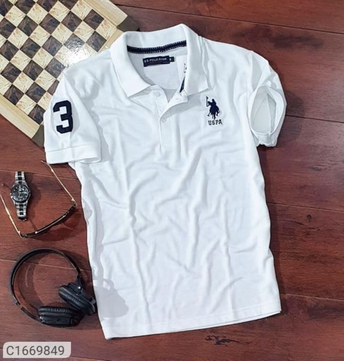 Us polo t-shirt cottan uploaded by Komal garments on 11/21/2021