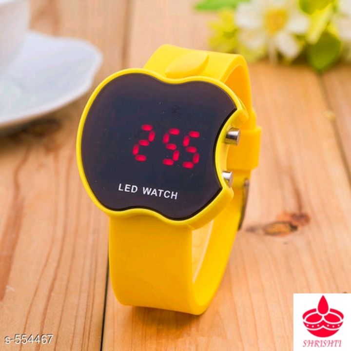 Catalog Name:*Kid'S Apple Shaped Stylish Digital Watches Vol 1*
Sizes: 
Free Size
Dispatch: 2-3 Days uploaded by Shmridhi on 11/21/2021