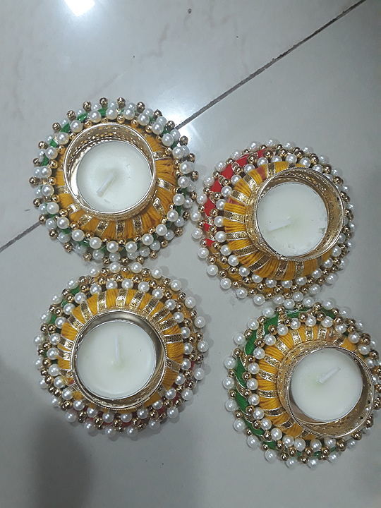 Candles holder  uploaded by Kamakshee creation  on 9/22/2020