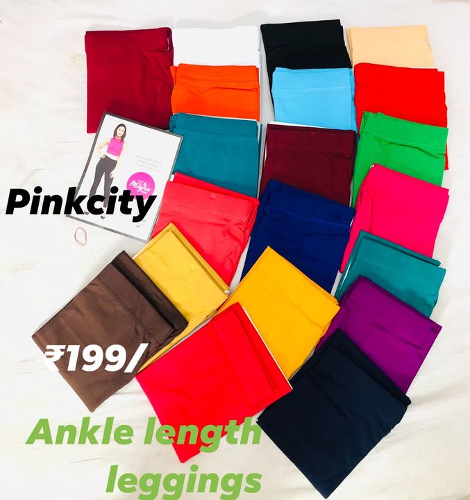 Ankle length leggings  uploaded by PINK CITY CO on 11/21/2021