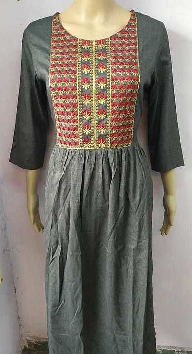 Round cut kurti uploaded by business on 9/22/2020