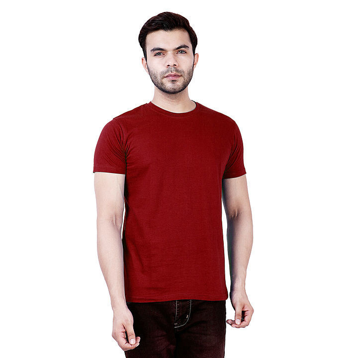 Holy Wings Men's Round Neck Half Sleeve Cotton t-shirts uploaded by Holy Wings Pvt. Ltd  on 9/22/2020
