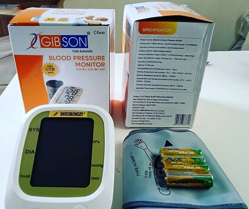 *GIBSON* DIGITAL BP MONITOR *MRP@2800* uploaded by business on 9/22/2020