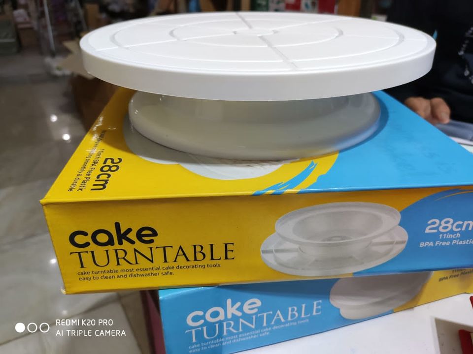 Cake turning table uploaded by Ansari gift house  on 11/21/2021