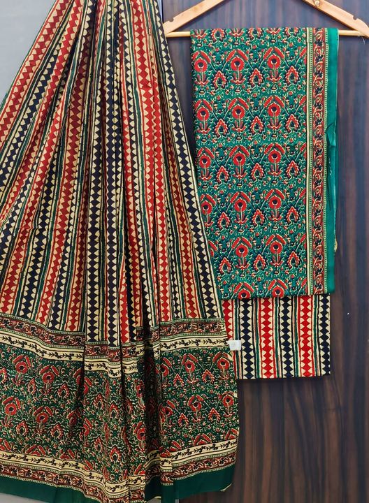 Post image 🔥🔥 New Special Arrival Collection 🔥🔥

Beautiful block printed cotton cambric suits set with soft cotton mal mal dupatta 

In bagru print,dabu print,etc 

   Exclusive collection 
Beautiful colors with block printed💐💐💐

     Hurry up 
 📌📌📌📌📌📌📌
 Top:- 2.5 metre 
 Bottom:- 2.5 metre 
Dupatta:- 2.5 metre 
🔥🔥🔥🔥🔥🔥🔥
 What's app me on 7725926657