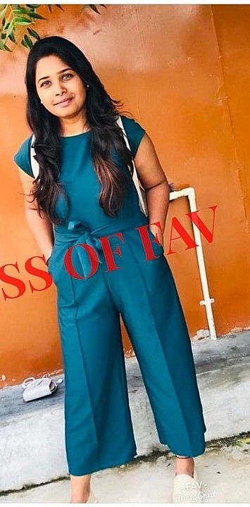*💝 Premium Jumpsuit With Inside Slvees💃🏾💃🏾💃🏾💝*

FABRIC We Use High Quality imported Fabric.
 uploaded by business on 9/22/2020