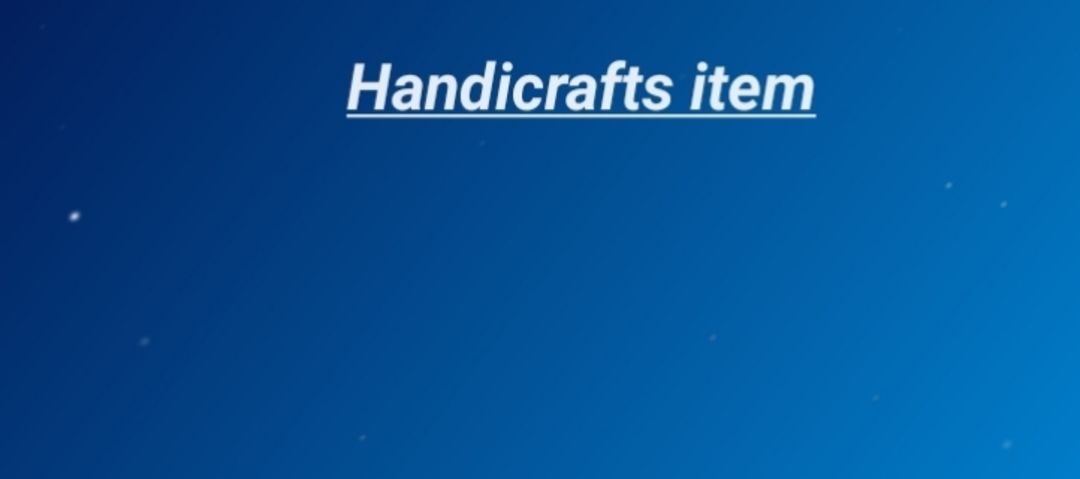 Handicrafts items