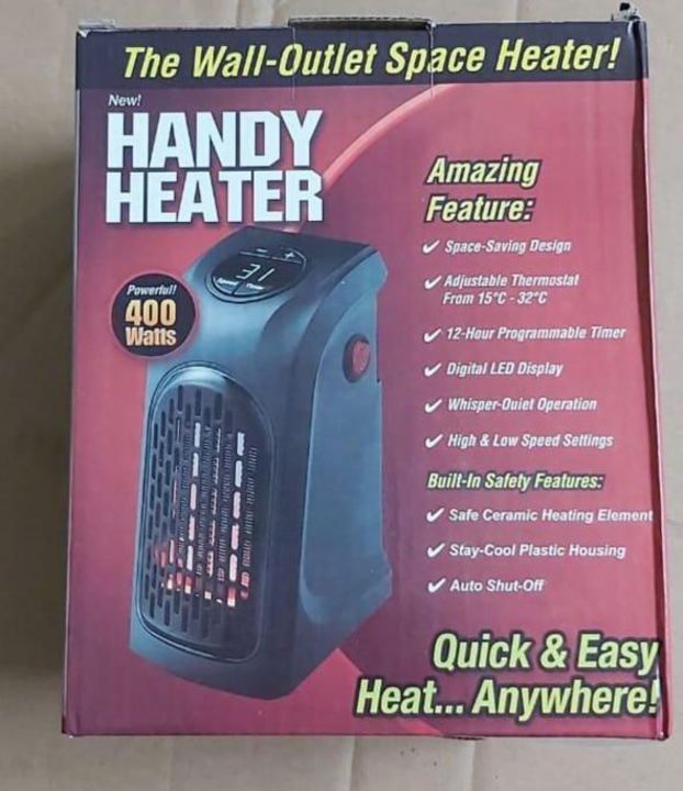 Handy Electric heater  uploaded by Dimaniya Mart on 11/22/2021