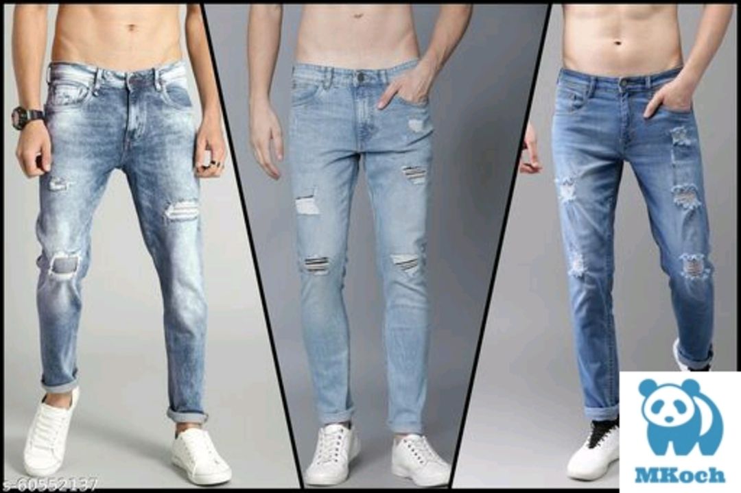 Designer Latest Men Jeans uploaded by business on 11/22/2021