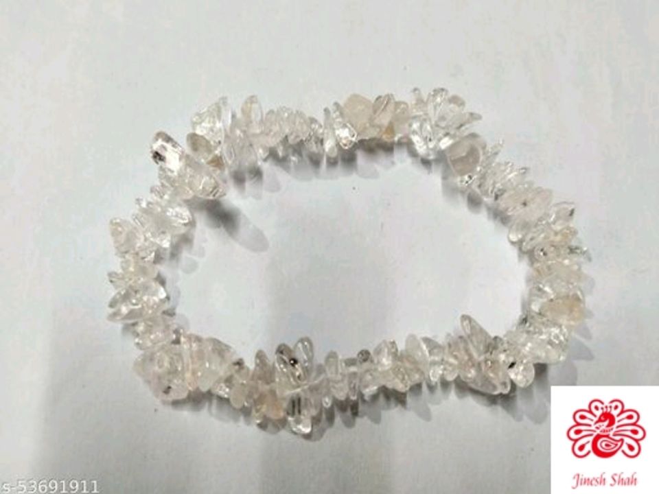 Crystal quartz chips bracelet uploaded by business on 11/22/2021