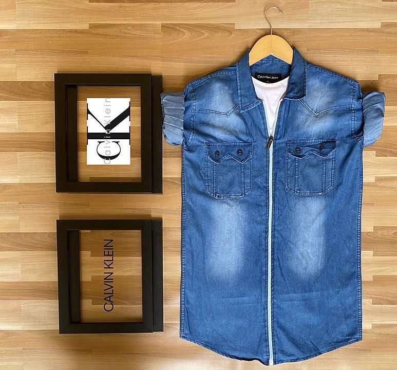 Post image *CALVIN KLEIN SHIRTS* 🤩

*ZIPPER DENIM SHIRTS*❤️

*PREMIUM DESIGN*💕

*Fabric100% cotton OUR GUARANTEE*👌

*BEST QUALITY FABRIC*🤟🏻

*HIGH QUALITY STITCHING N ZIP*🌟🌟

*TRENDING ARTICLE*🔥

*SIZES M38  L40  XL42*👍


*600 pc article* *Full stock*✅

Online payment only 
Contact what's up number 9010416440
https://chat.whatsapp.com/Eksmi9E4bavGQ9ZPzGjHT1