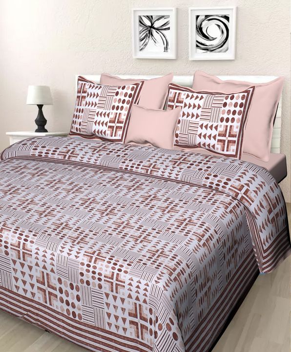 Post image Pure cotton bedsheets in all size available at wholesale or retail both