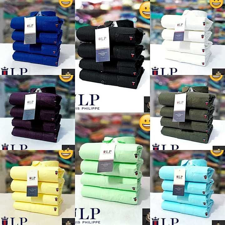 High Quality

*Louis philippe*

*Plain Shirts*

*_19 colors🎨_*

*fabric Cotton*

*_Full sleeves_*

 uploaded by Venkat sai garmets on 9/22/2020