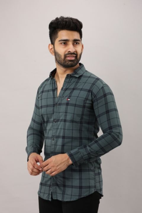 Checked man shirts uploaded by Hyper store on 11/22/2021
