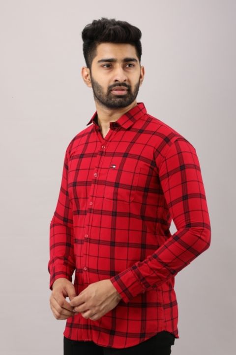 Checked man shirts uploaded by Hyper store on 11/22/2021