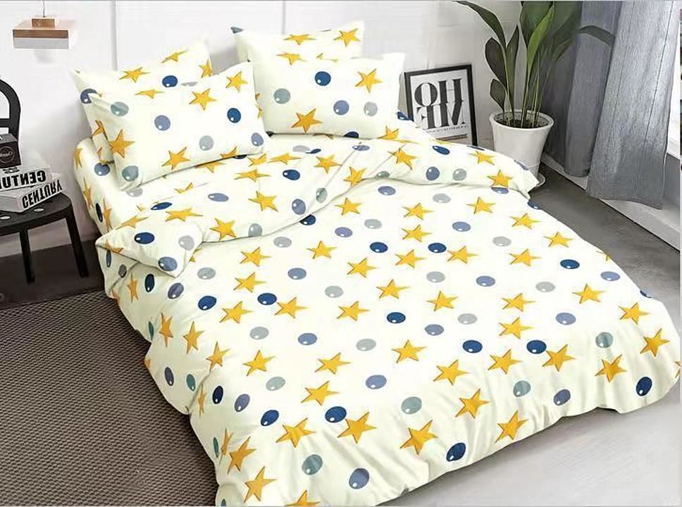 *unium💫*
King Size Bedsheet with Pillow Covers*
👉1 King Size Bedsheet 
👉2 large Size Pillow cover uploaded by business on 9/22/2020
