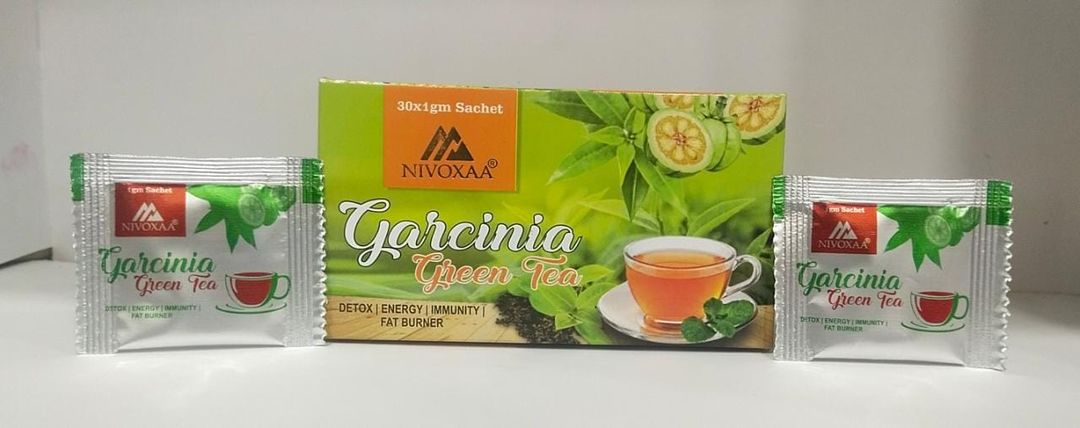 Garcinia green tea uploaded by Nivoxaa biotech Ind p Ltd on 11/22/2021