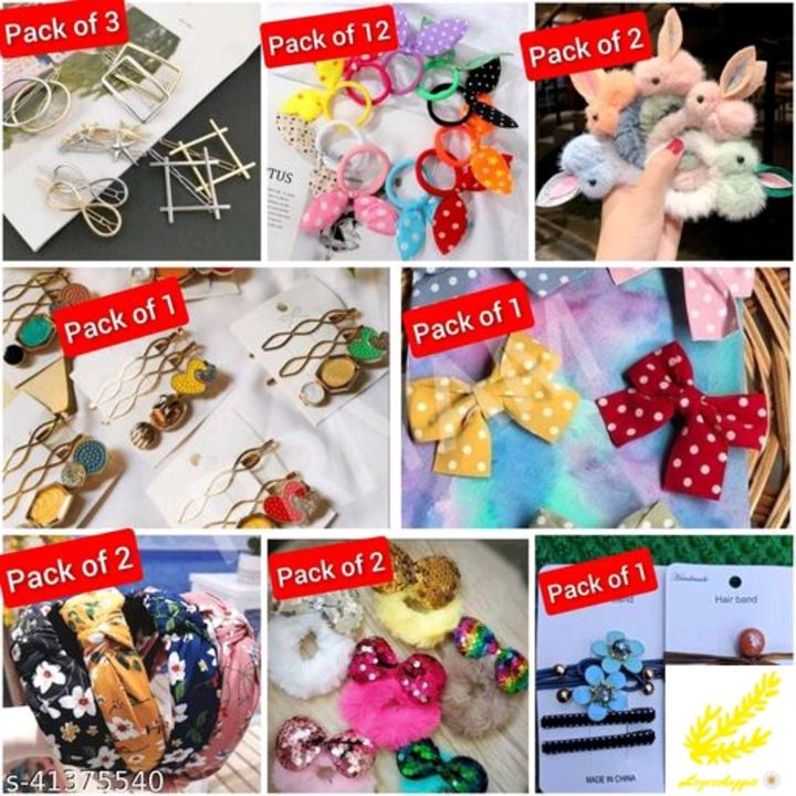 Catalog Name:*Princess Chunky Women Hair Accessories*
Material: Fabric
Multipack: 24
Sizes: 
Free Si uploaded by business on 11/22/2021