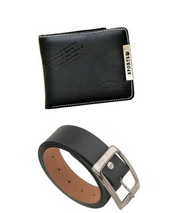 *Elegant Trendy Leatherette Wallet with Belt For Men- 2 Pieces*

*Price 299*

*Own Stock ✅✅*

*Fast  uploaded by SN creations on 11/22/2021