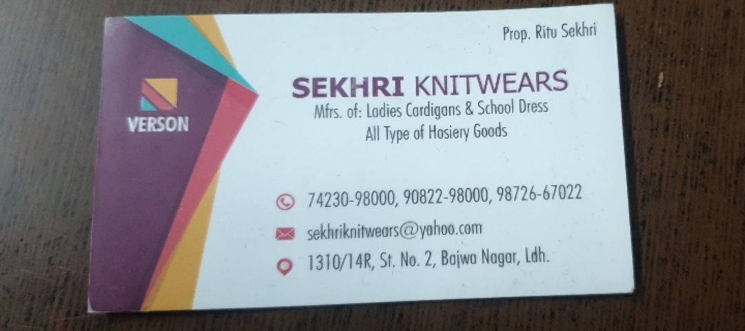 Sekhri Knitwears