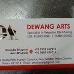 Business logo of Dewang Arts