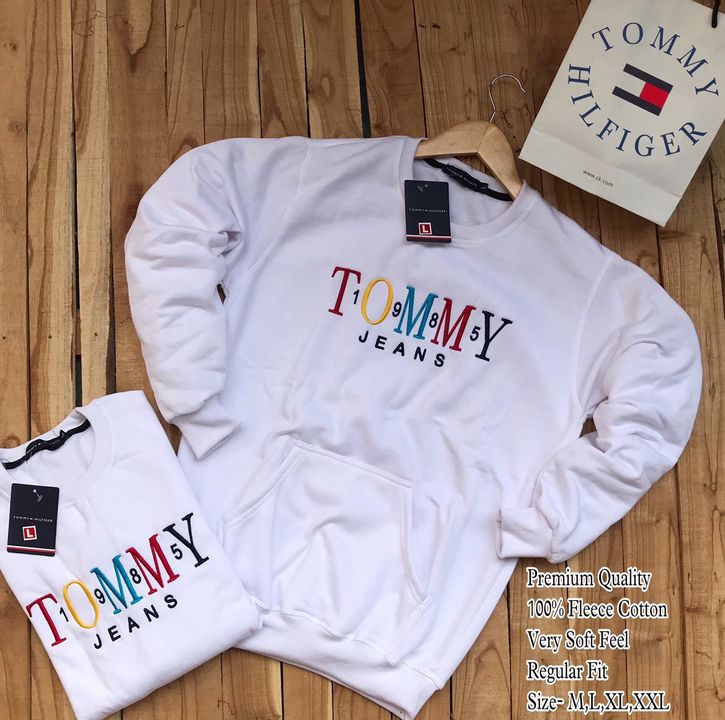 *BRAND- Tommy Hilfiger*

*MOST LOVEABLE UNISEX ROUND NACK SWEATSHIRT*

*3 THREAD SWEATSHIRT With 480 uploaded by SN creations on 11/23/2021