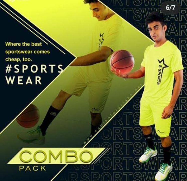 Post image Men's sports wear combo .Having own stocks..Rs 390/- Dail 9556793892 to order