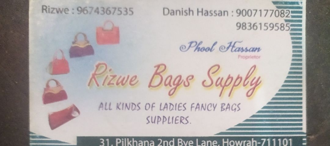 Rizwe bag supply
