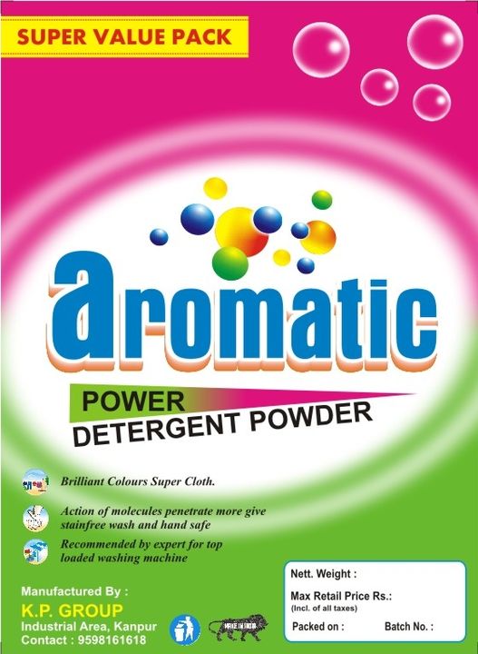 AROMATIC Detergent Powder uploaded by KP GROUP on 11/23/2021