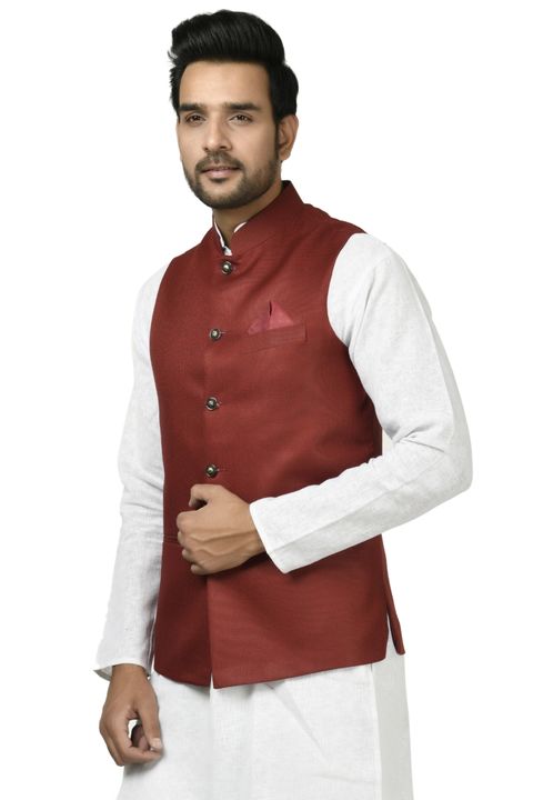 Jute Fabric Modi Jacket  uploaded by business on 11/23/2021