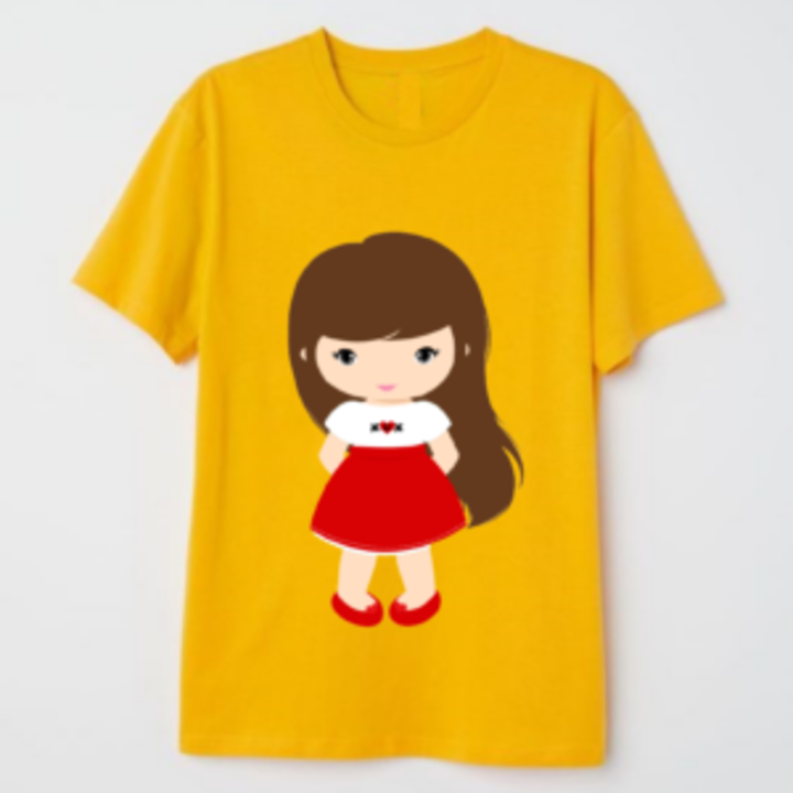 Doll yellow t-shirt for women uploaded by Offer on 11/23/2021