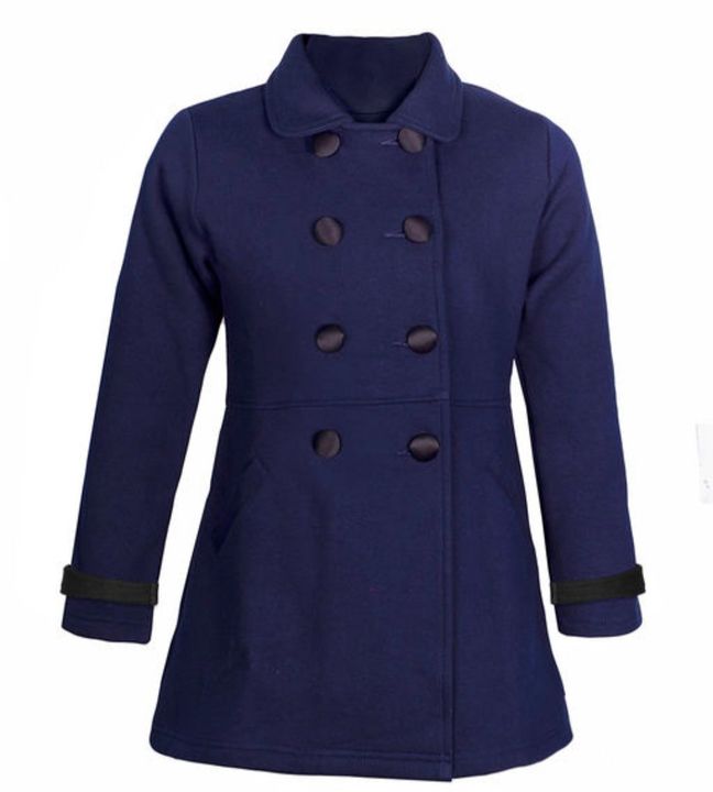 Naughty Ninos Girls Navy front open Peacoat  uploaded by The Clothing Store on 11/23/2021
