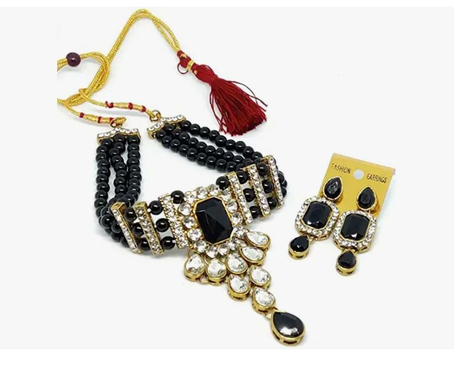 Beads chocker necklace set for women's uploaded by business on 11/23/2021