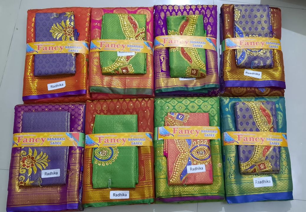 soft silk sarees uploaded by Bhushan Collation  on 11/23/2021