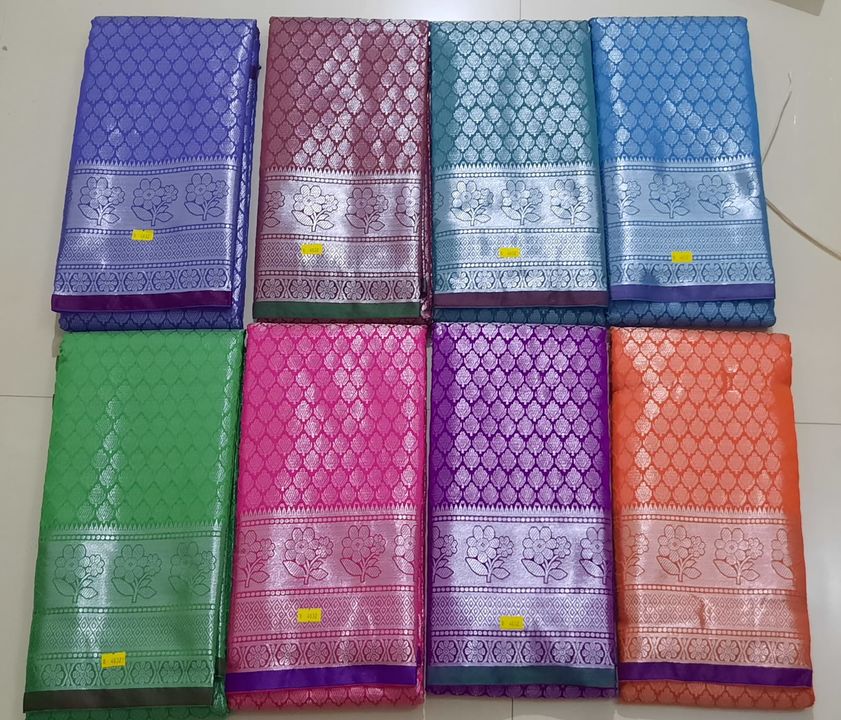silk sarees uploaded by Bhushan Collation  on 11/23/2021