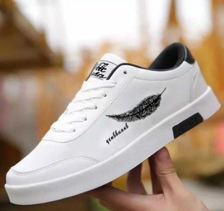 Trendy Men's White Casual Shoes uploaded by business on 11/24/2021