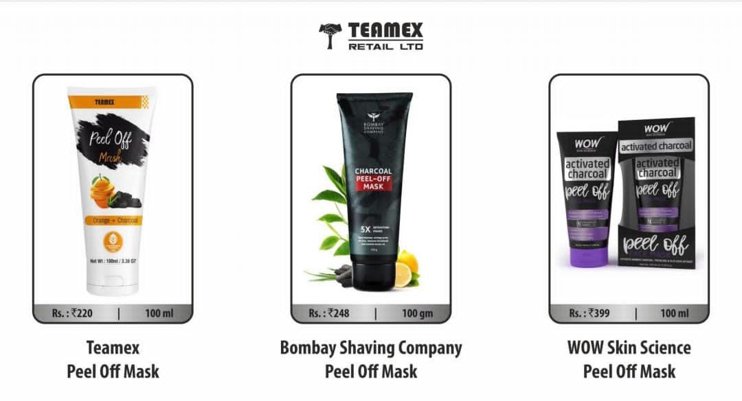 Teamex peel off mask uploaded by Teamex Retail LTD on 11/24/2021