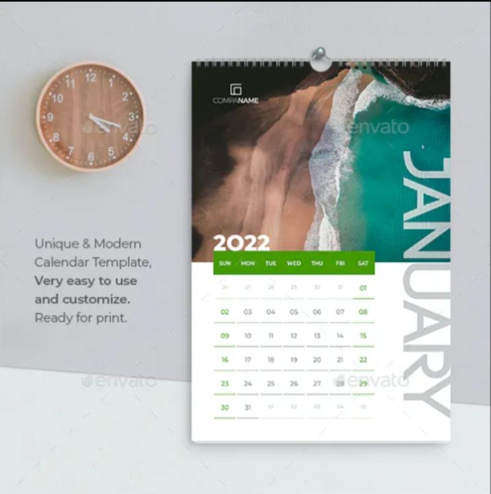 Calendars uploaded by business on 11/24/2021