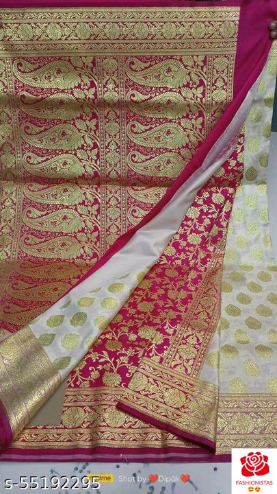 Post image Banarasi Saree Free DeliveryCash on delivery availableChat with me for order