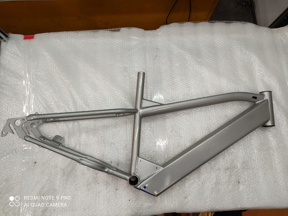Steel bicycle frame uploaded by Uptown Traders on 11/24/2021