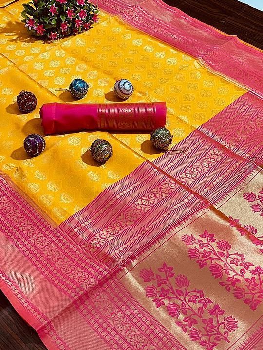 Banglori silk Saree uploaded by Pruthvi Collection on 9/22/2020