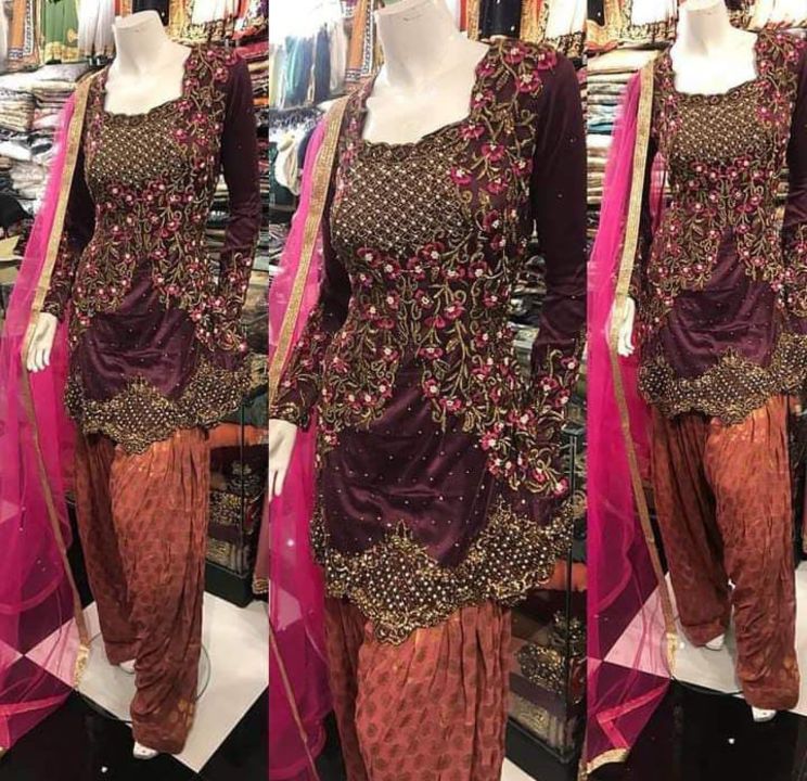 Post image I want 1 Pieces of I want to buy this kind of patiyala in 4xl size.
Wedding collection i want.
Below is the sample image of what I want.