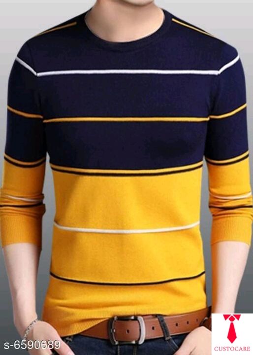 Trendy design men's T-shirt uploaded by business on 11/24/2021