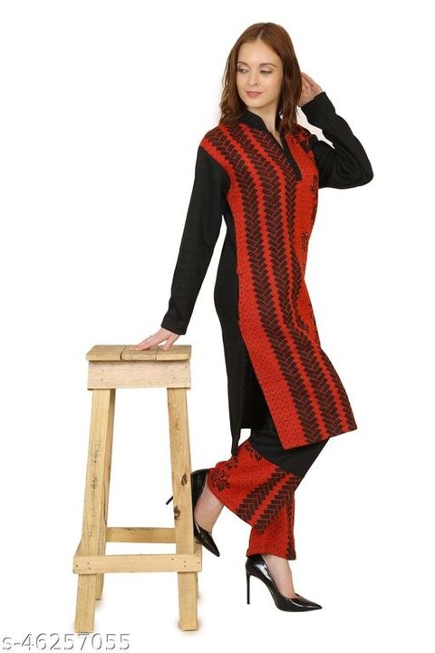 Catalog Name:*Aagyeyi Fabulous Kurtis*
Fabric: Wool
Sleeve Length: Long Sleeves
Pattern: Self-Design uploaded by business on 11/24/2021