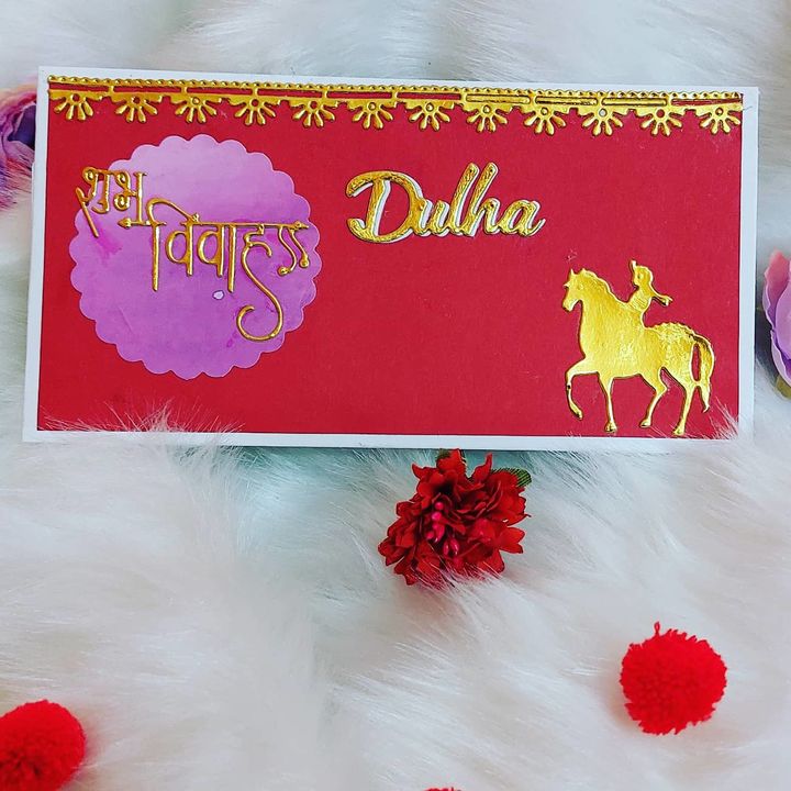 Dulha wedding envelope uploaded by Aisle of smiles on 11/24/2021